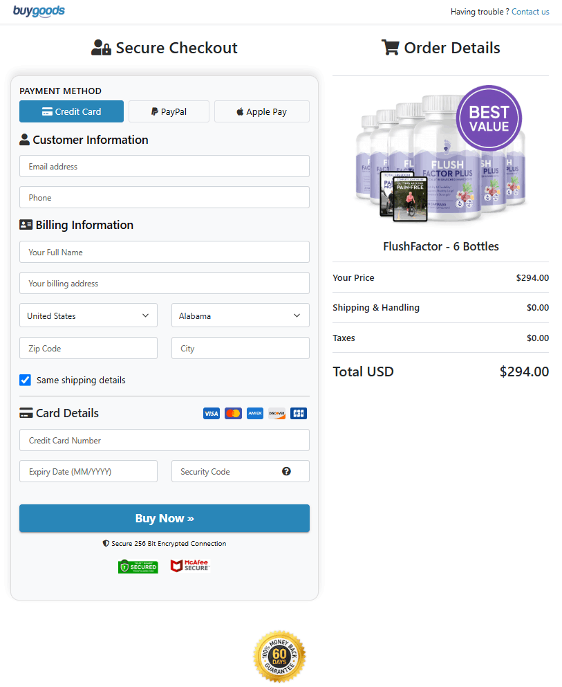 Flush Factor Plus