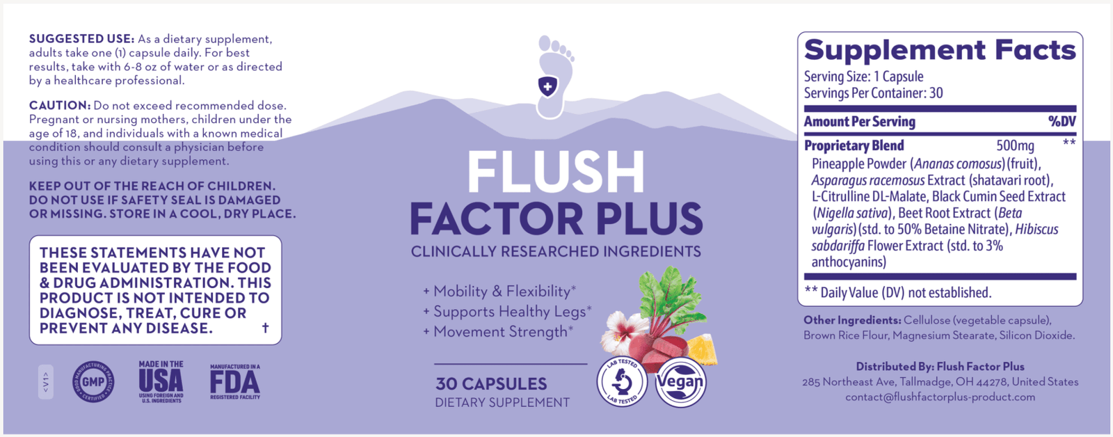 Flush Factor Plus